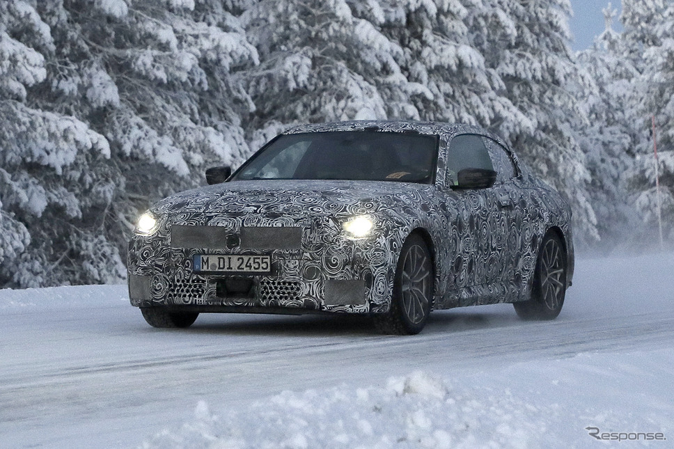 BMW 2シリーズクーペ 次期型(スクープ写真)《APOLLO NEWS SERVICE》