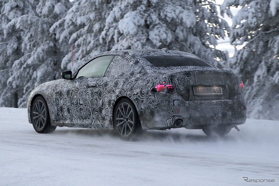 BMW 2シリーズクーペ 次期型(スクープ写真)《APOLLO NEWS SERVICE》