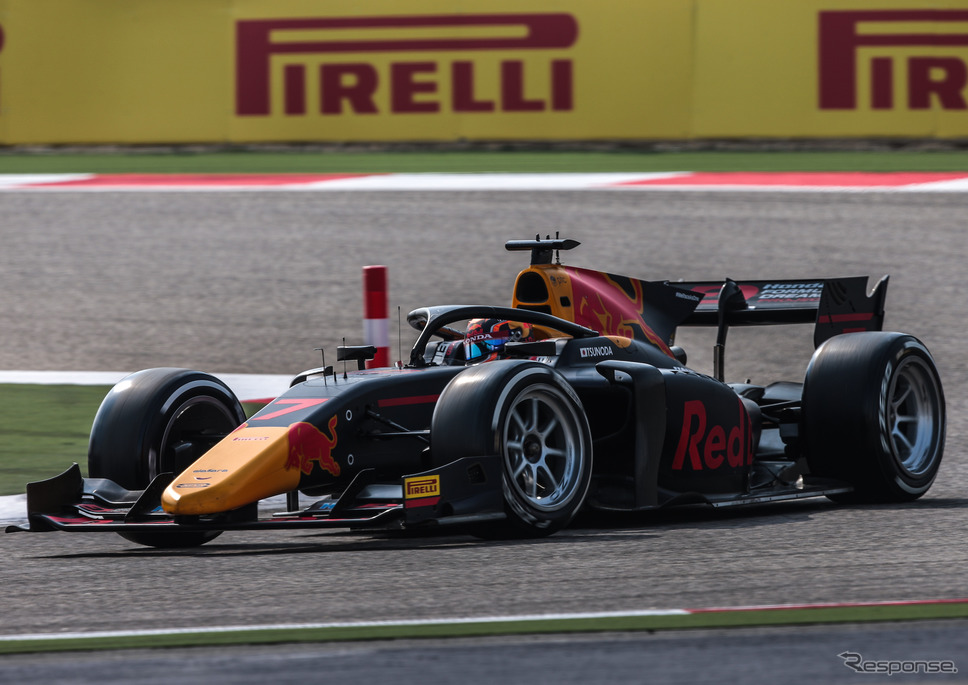 #7 角田裕毅(2020年F2最終第12大会)《写真提供 Red Bull》