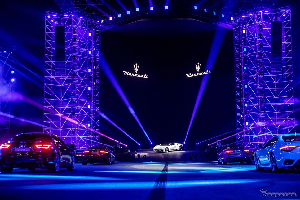 2020年9月に開催されたマセラティのイベント「MMXX: Time to be Audacious」《photo by Maserati》