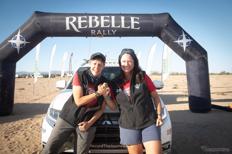 米「Rebelle Rally」に参戦した三菱 アウトランダー PHEV《photo by Mitsubishi Motors》