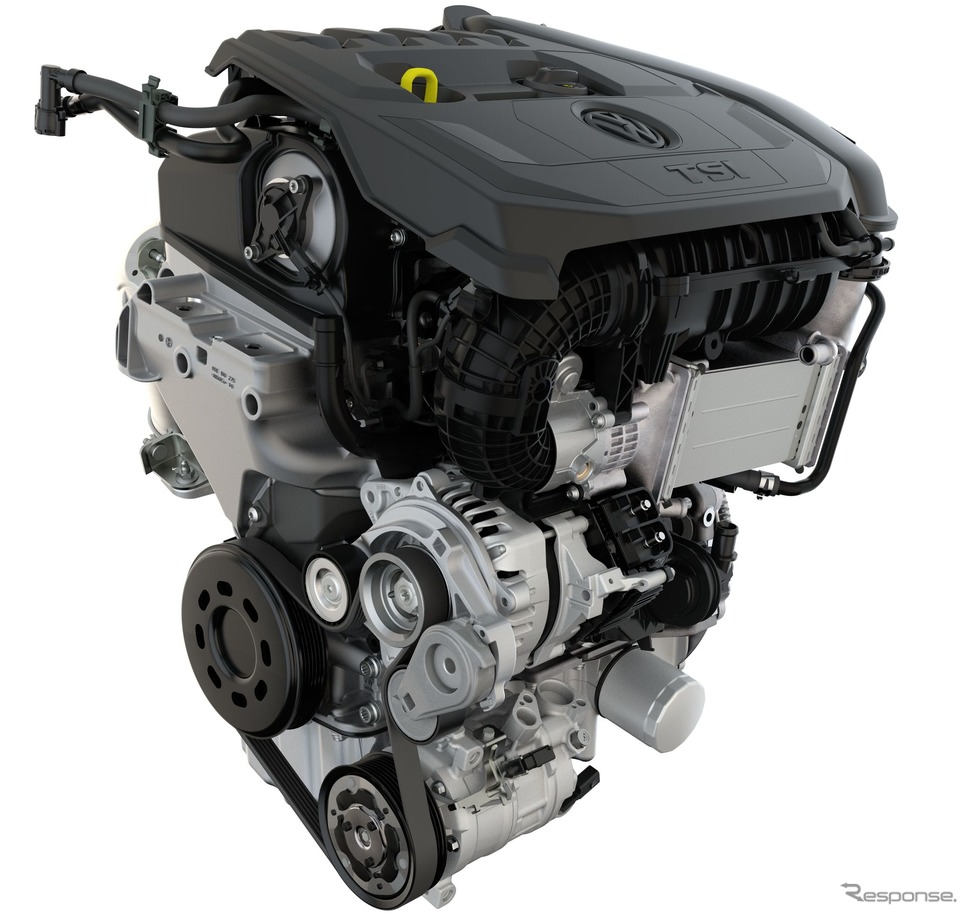 フォルクスワーゲンの新世代のガソリンターボエンジン「TSIエボ」《photo by VW》