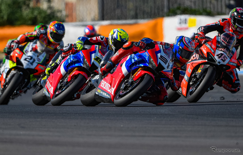 FIMスーパーバイク世界選手権(SBK):レオン・ハスラム選手(#91)Honda Motor Co., Ltd. and its subsidiaries and affiliates. All Rights Reserved.