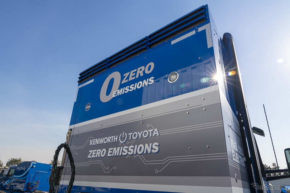 新型燃料電池大型商用トラック《写真提供 トヨタ自動車》