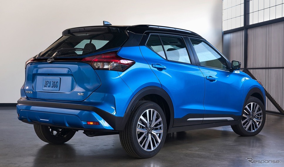 日産 キックス の2021年モデル(米国仕様)《photo by Nissan》