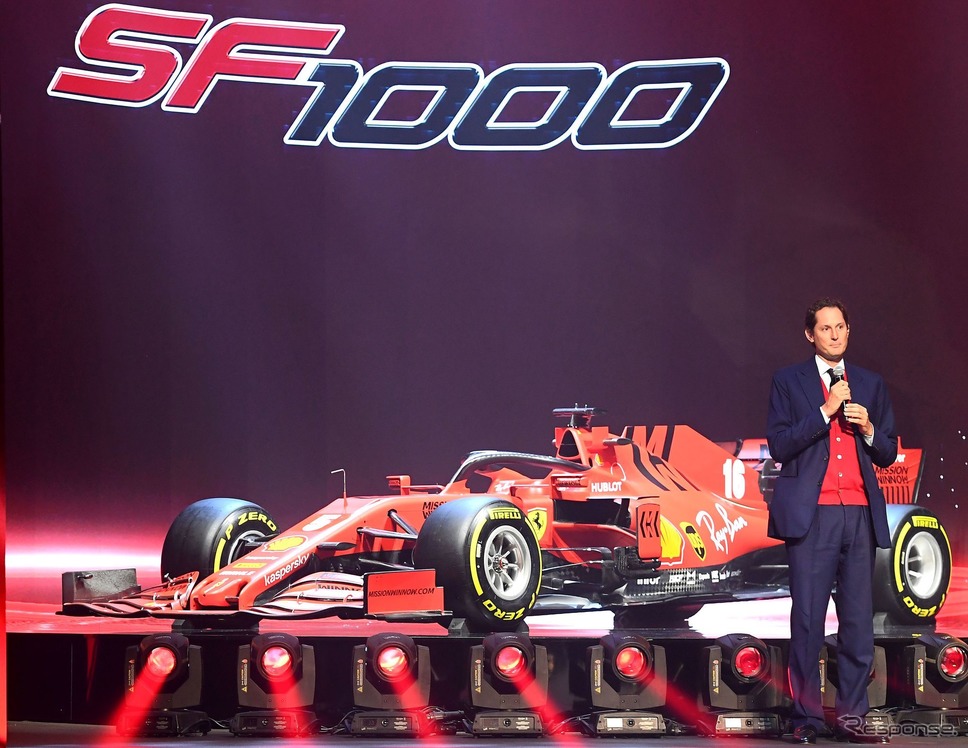 フェラーリの暫定CEOを兼務するジョン・エルカーン会長《photo by Ferrari》
