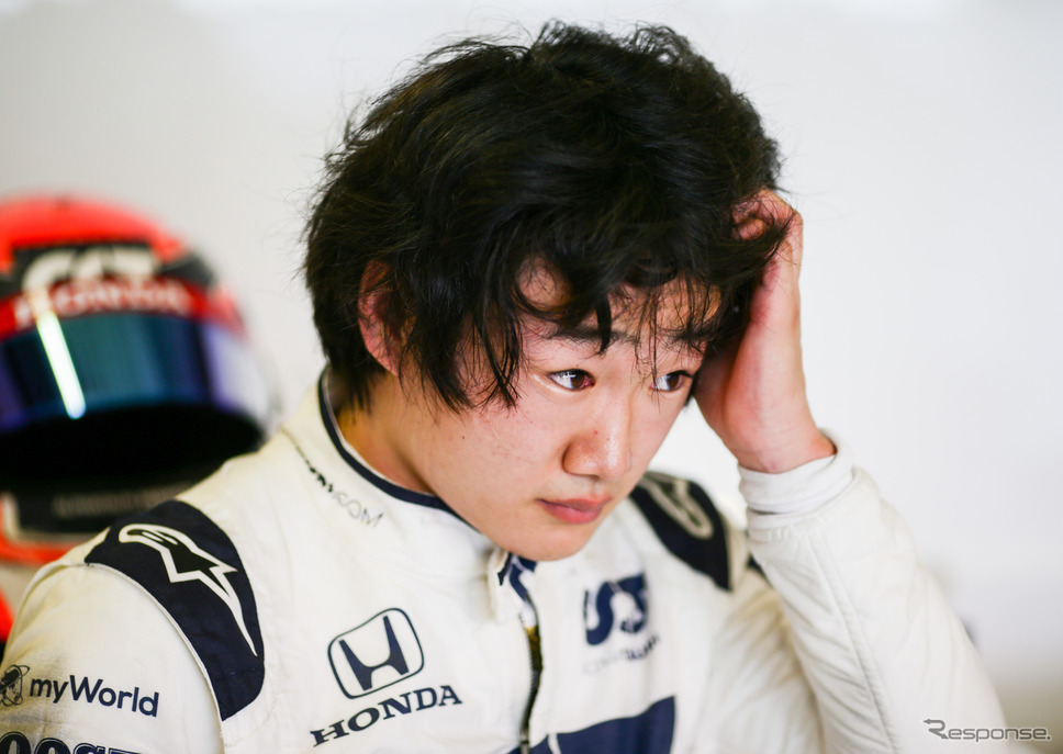 #38 角田裕毅(F1アブダビ若手テスト)《Photo by Red Bull / AlphaTauri》