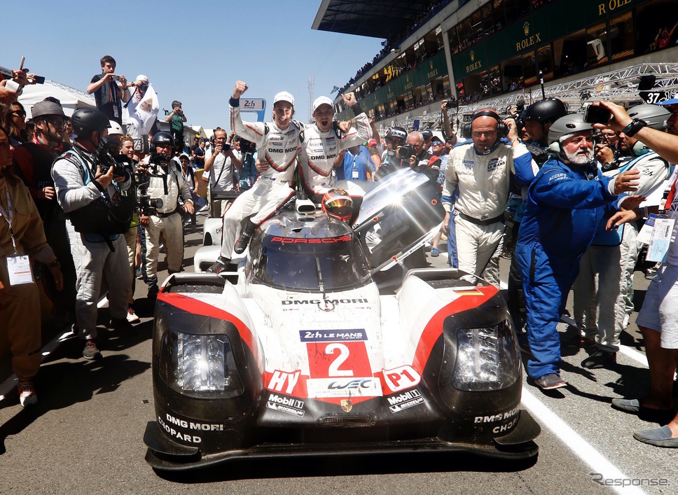 ポルシェ919 Hybrid(2017年ルマン優勝時)《Photo by Porsche》