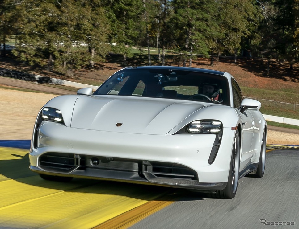 量産EVの最速ラップタイム記録を米ロードアトランタで打ち立てたポルシェ・タイカン《photo by Porsche》