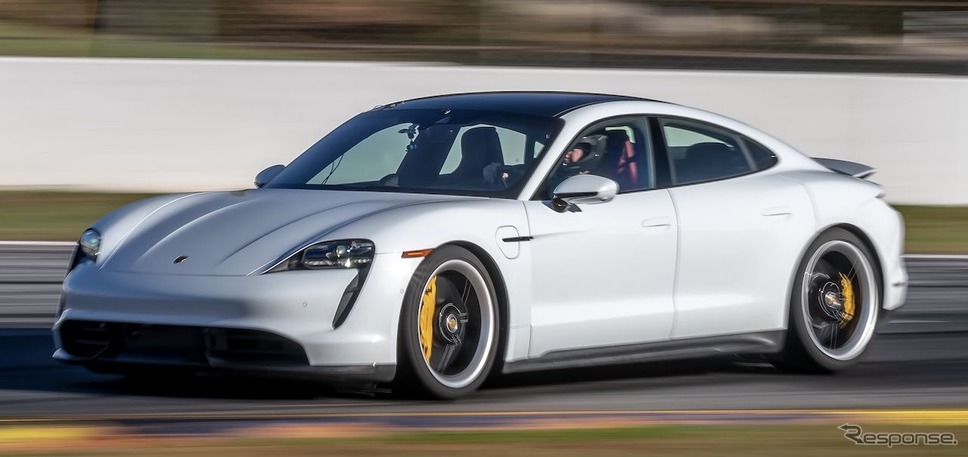 量産EVの最速ラップタイム記録を米ロードアトランタで打ち立てたポルシェ・タイカン《photo by Porsche》