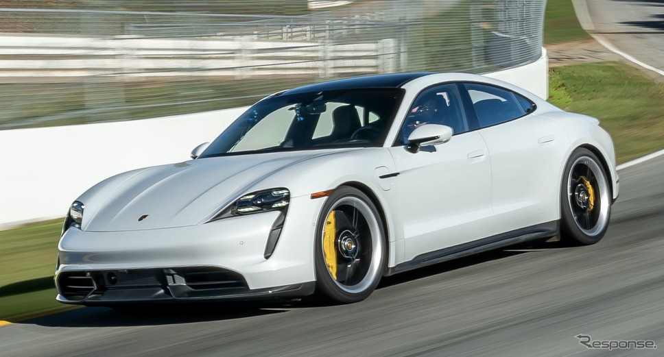 量産EVの最速ラップタイム記録を米ロードアトランタで打ち立てたポルシェ・タイカン《photo by Porsche》