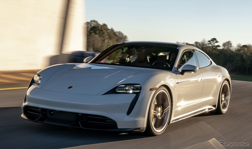 量産EVの最速ラップタイム記録を米ロードアトランタで打ち立てたポルシェ・タイカン《photo by Porsche》