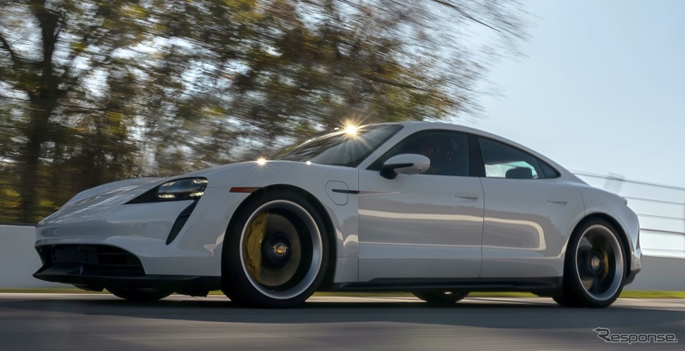 量産EVの最速ラップタイム記録を米ロードアトランタで打ち立てたポルシェ・タイカン《photo by Porsche》