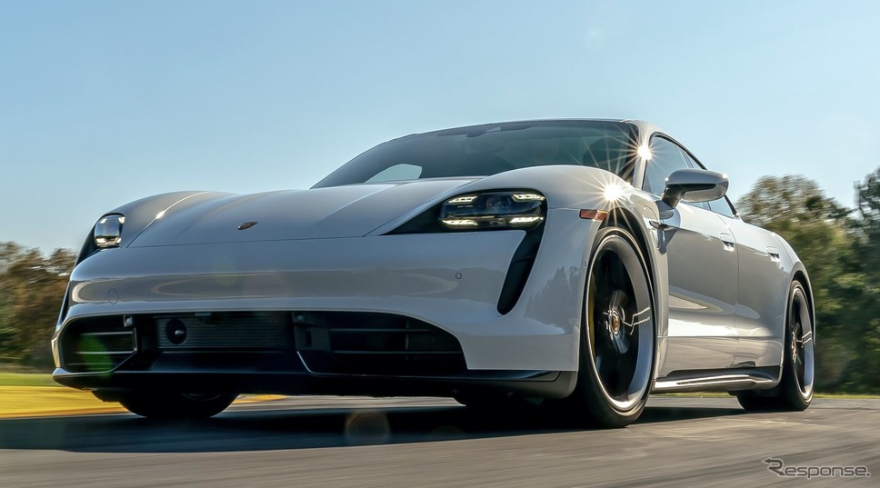 量産EVの最速ラップタイム記録を米ロードアトランタで打ち立てたポルシェ・タイカン《photo by Porsche》