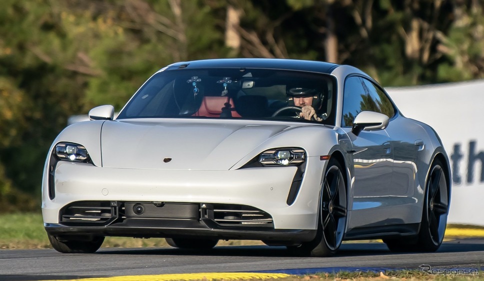 量産EVの最速ラップタイム記録を米ロードアトランタで打ち立てたポルシェ・タイカン《photo by Porsche》