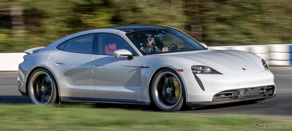 量産EVの最速ラップタイム記録を米ロードアトランタで打ち立てたポルシェ・タイカン《photo by Porsche》