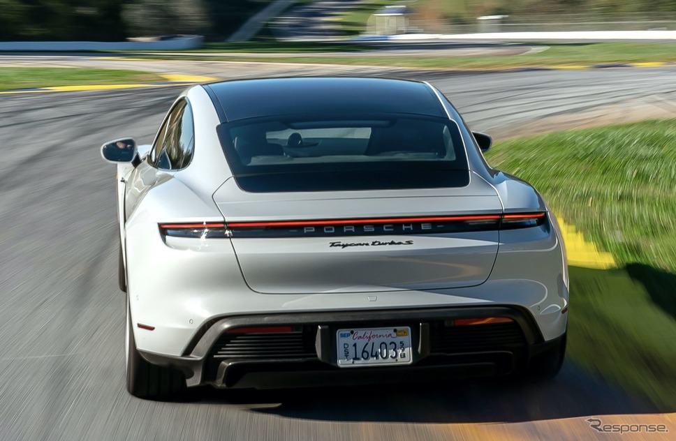 量産EVの最速ラップタイム記録を米ロードアトランタで打ち立てたポルシェ・タイカン《photo by Porsche》