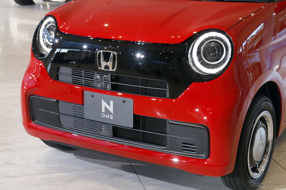 ホンダ N-ONE 新型のフロントマスク《写真撮影 小林岳夫》