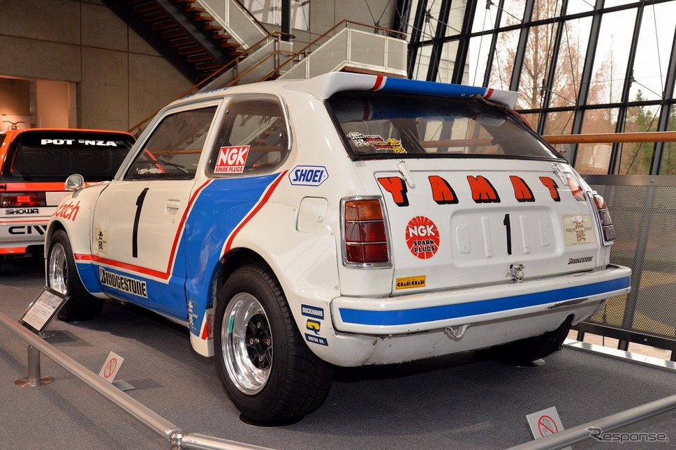 初代シビック富士GCマイナーツーリング仕様車（1984年）　展示期間は2020年12月23日まで《写真撮影 嶽宮三郎》