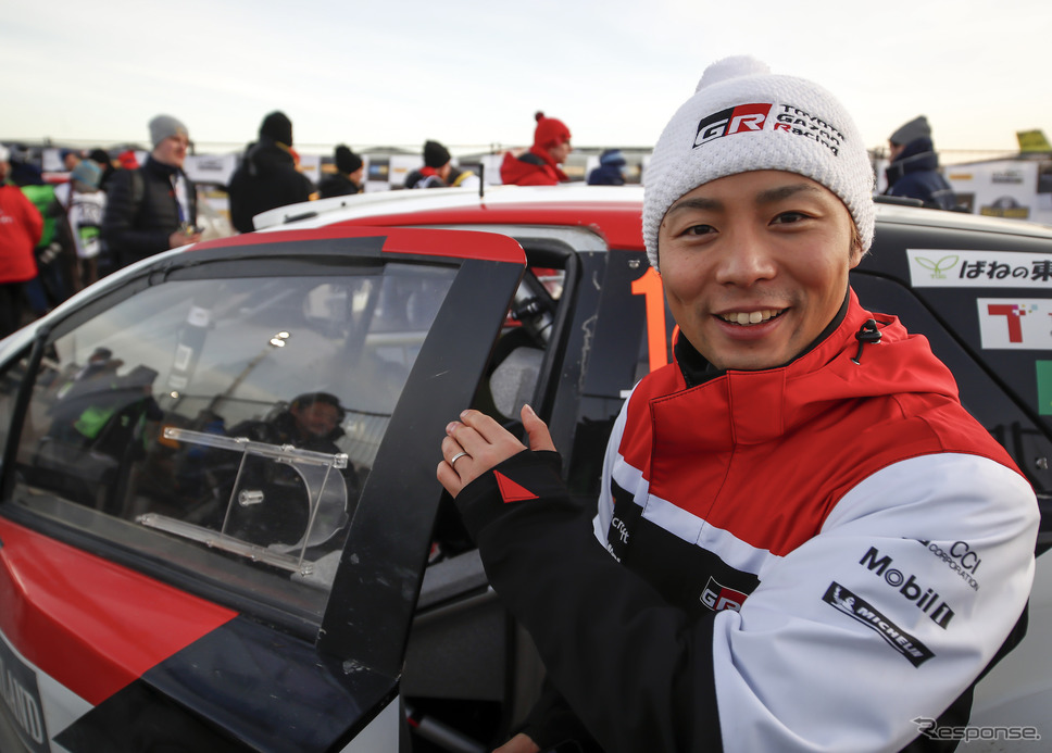 勝田貴元（2020年WRC第2戦＝2月）《写真提供 TOYOTA》