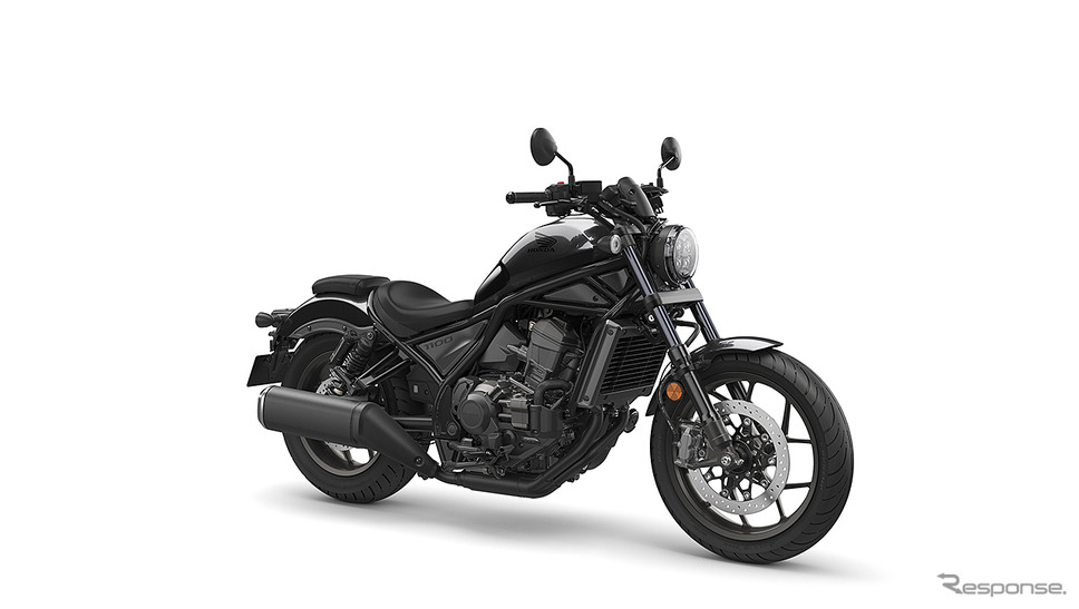 ホンダ レブル1100 DCT(ガンメタルブラックメタリック)《写真提供 本田技研工業》