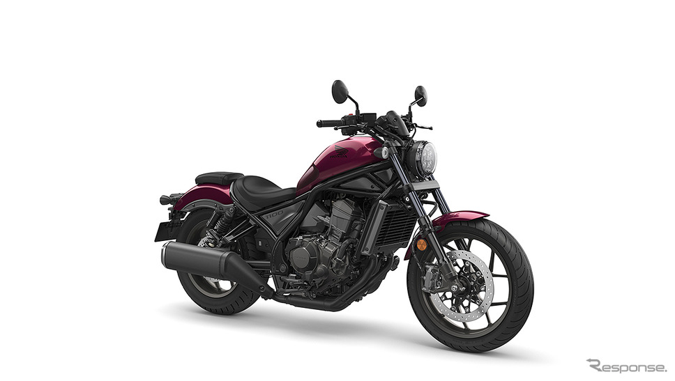 ホンダ レブル1100(ボルドーレッドメタリック)《写真提供 本田技研工業》
