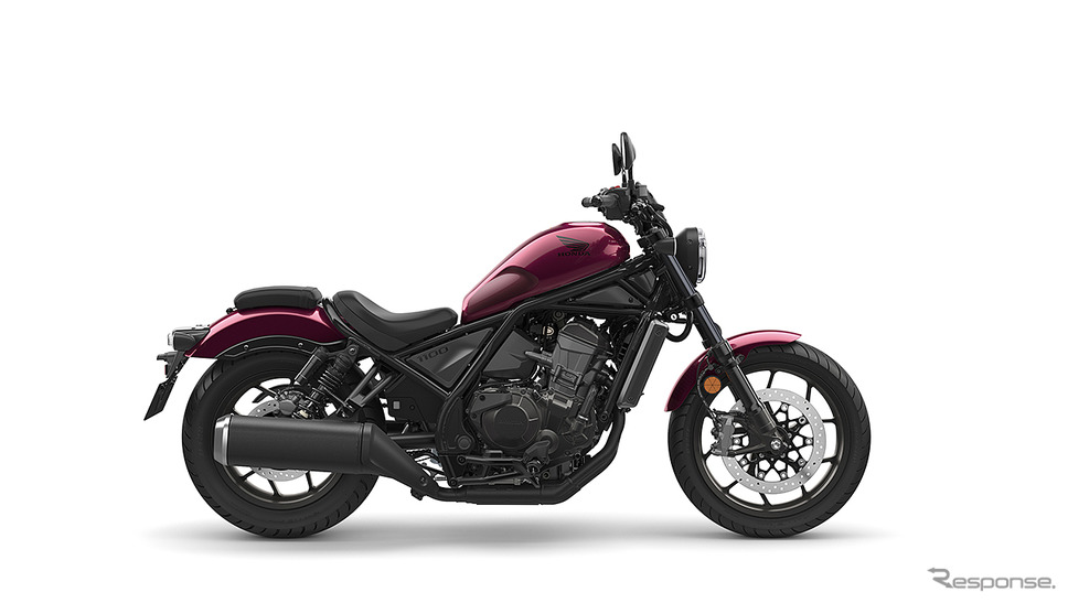 ホンダ レブル1100(ボルドーレッドメタリック)《写真提供 本田技研工業》