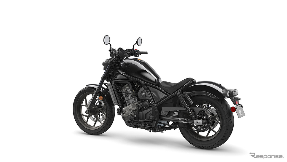 2021 ホンダ レブル1100 DCT(US)Black LRQ《写真提供 本田技研工業》