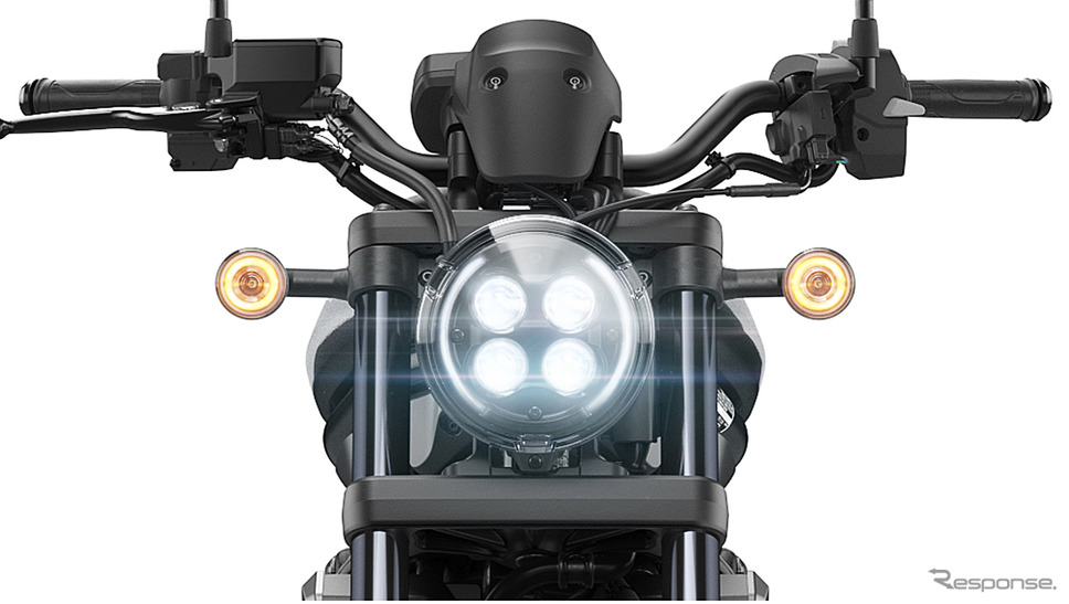 ホンダ レブル1100(US)ヘッドライト(ハイ)《写真提供 本田技研工業》