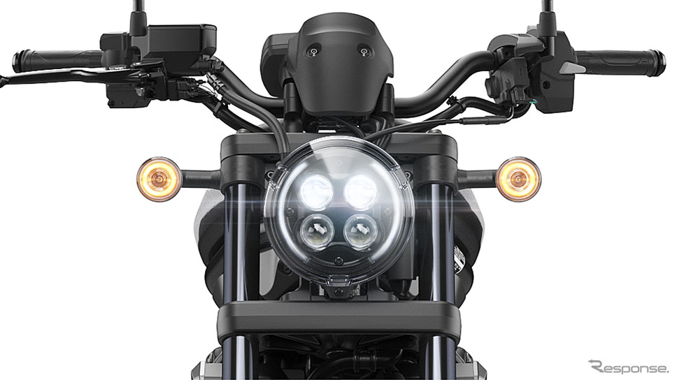 ホンダ レブル1100(US)ヘッドライト(ロー)《写真提供 本田技研工業》