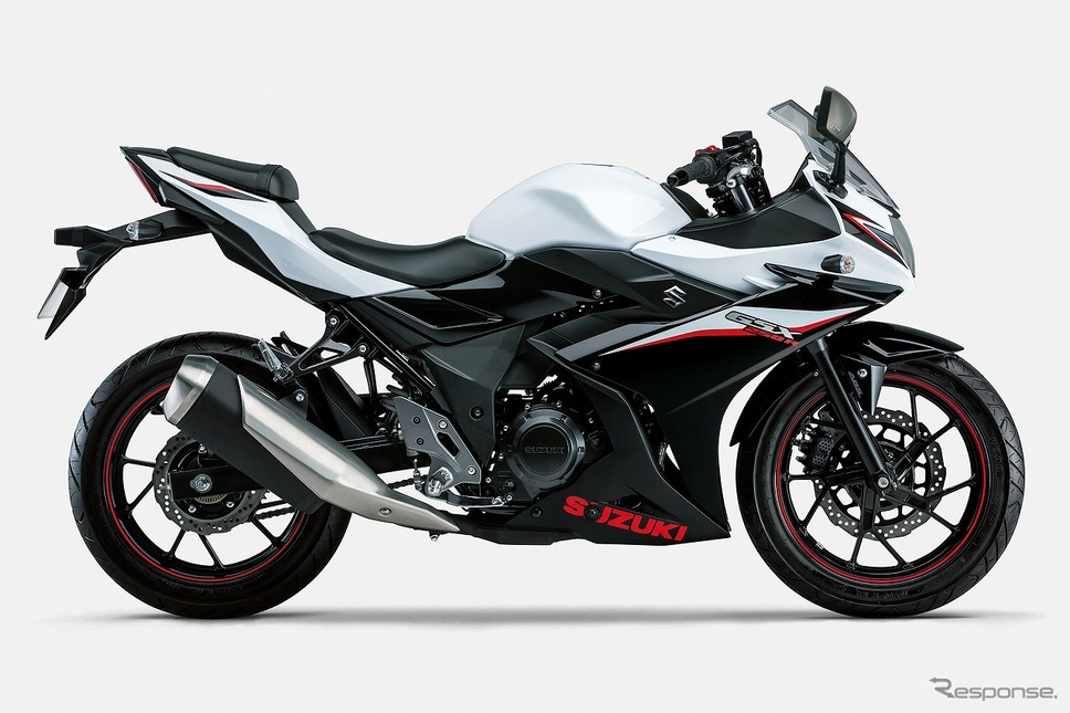 スズキ GSX250R ABS(パールグレッシャーホワイトNo.2/パールネブラーブラック)《写真提供 スズキ》