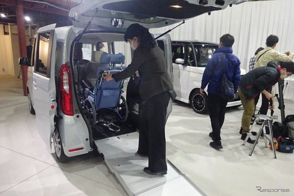 ホンダN-BOXスロープ仕様車《写真撮影 池原照雄》