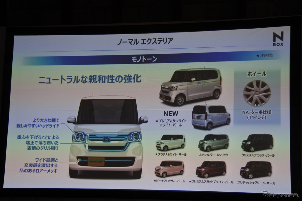 ホンダ N-BOX 改良新型《写真撮影 小松哲也》