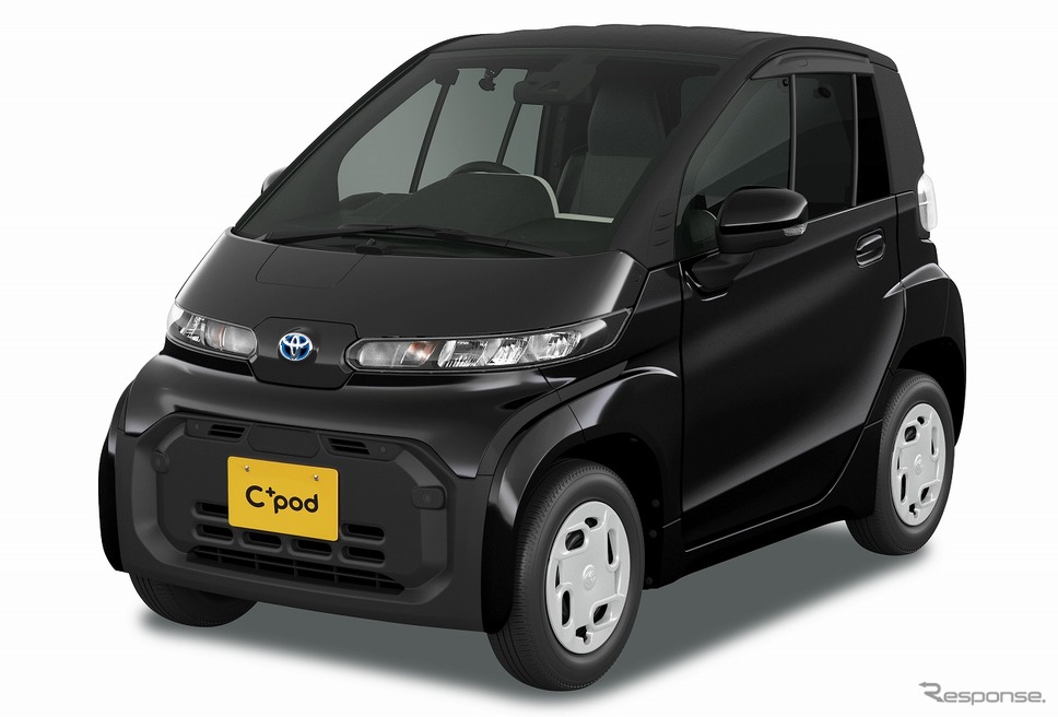 トヨタ C＋pod G（ブラック×無塗装［黒色樹脂］）《写真提供 トヨタ自動車》