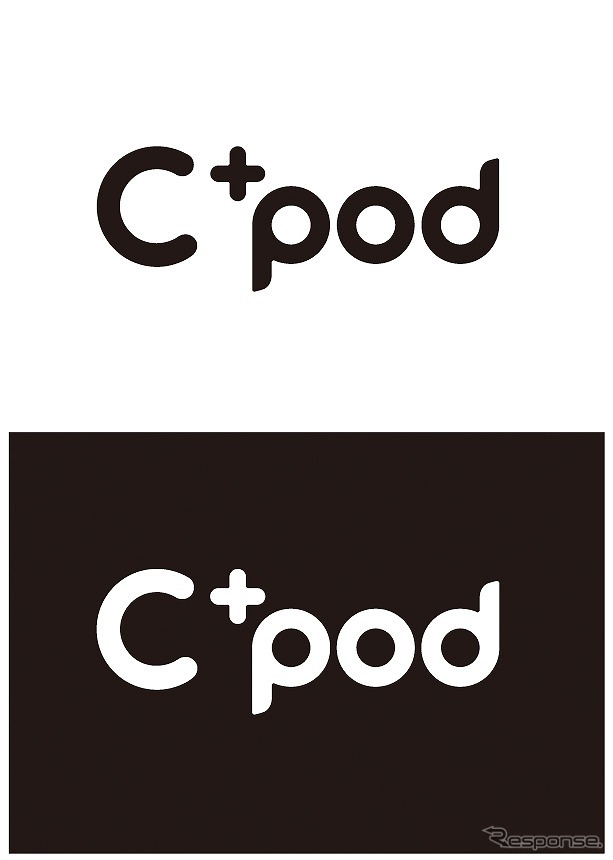 トヨタ C+pod ロゴ《写真提供 トヨタ自動車》