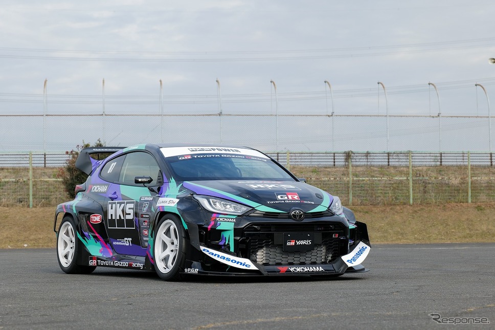 HKS レーシングパフォーマー GRヤリス《写真提供 エッチ・ケー・エス》