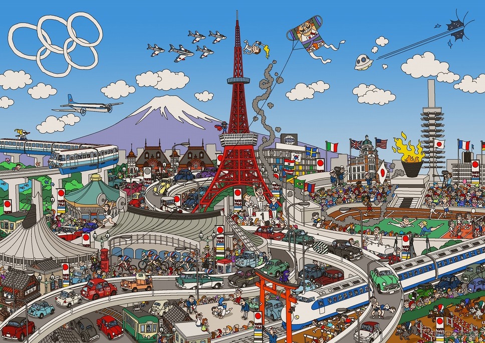 1964 TOKYO(まつやまたかし)《写真提供 アムラックストヨタ》