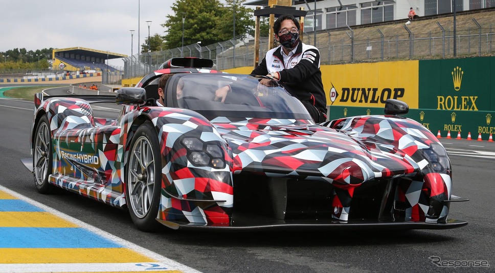 トヨタの新型ハイパーカー「GR スーパースポーツ」(仮称)のプロトタイプ《photo by Toyota》