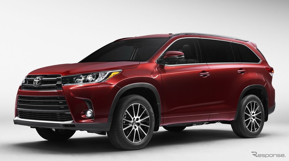 トヨタ・ハイランダー(北米仕様)《photo by Toyota》