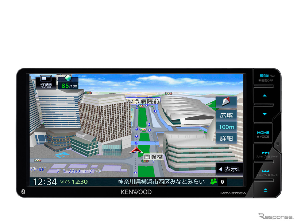 彩速ナビ MDV-S708W
