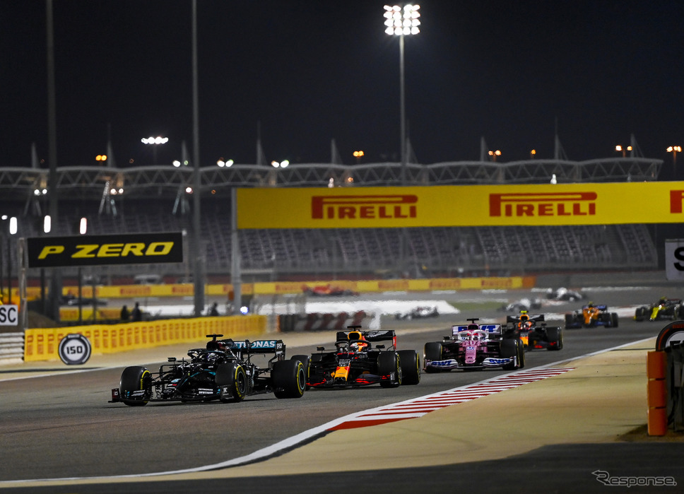 2020年F1バーレーンGP(サクヒール)《写真提供 Pirelli》
