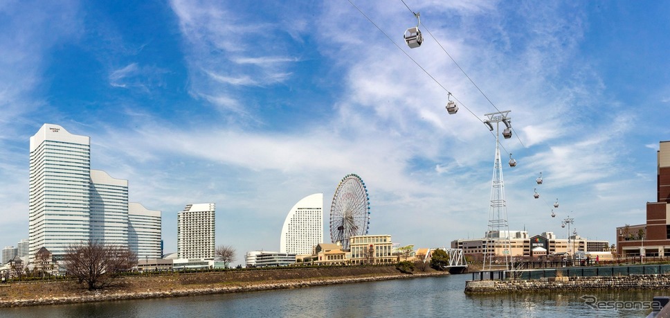 YOKOHAMA AIR CABIN《画像提供 横浜市》