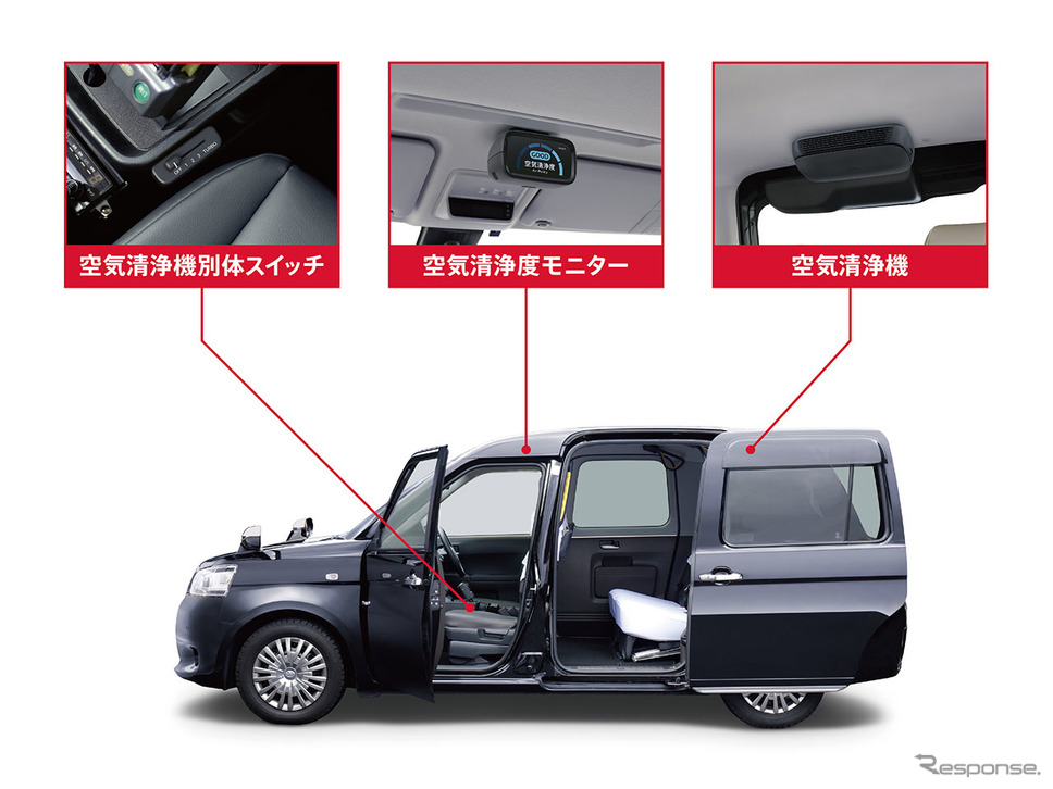 空気清浄機と空気清浄度モニター「Puremie(ピュアミエ)」《画像提供 デンソー》