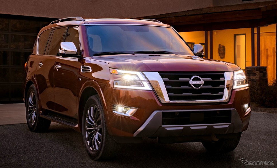 日産 アルマーダ の2021年モデル《photo by Nissan》