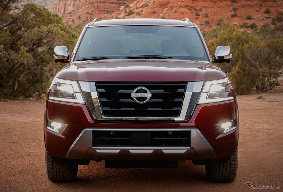 日産 アルマーダ の2021年モデル《photo by Nissan》