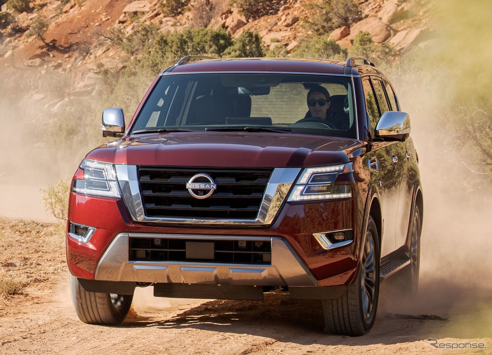日産 アルマーダ の2021年モデル《photo by Nissan》