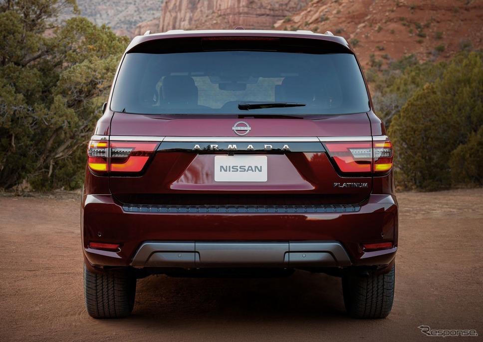 日産 アルマーダ の2021年モデル《photo by Nissan》