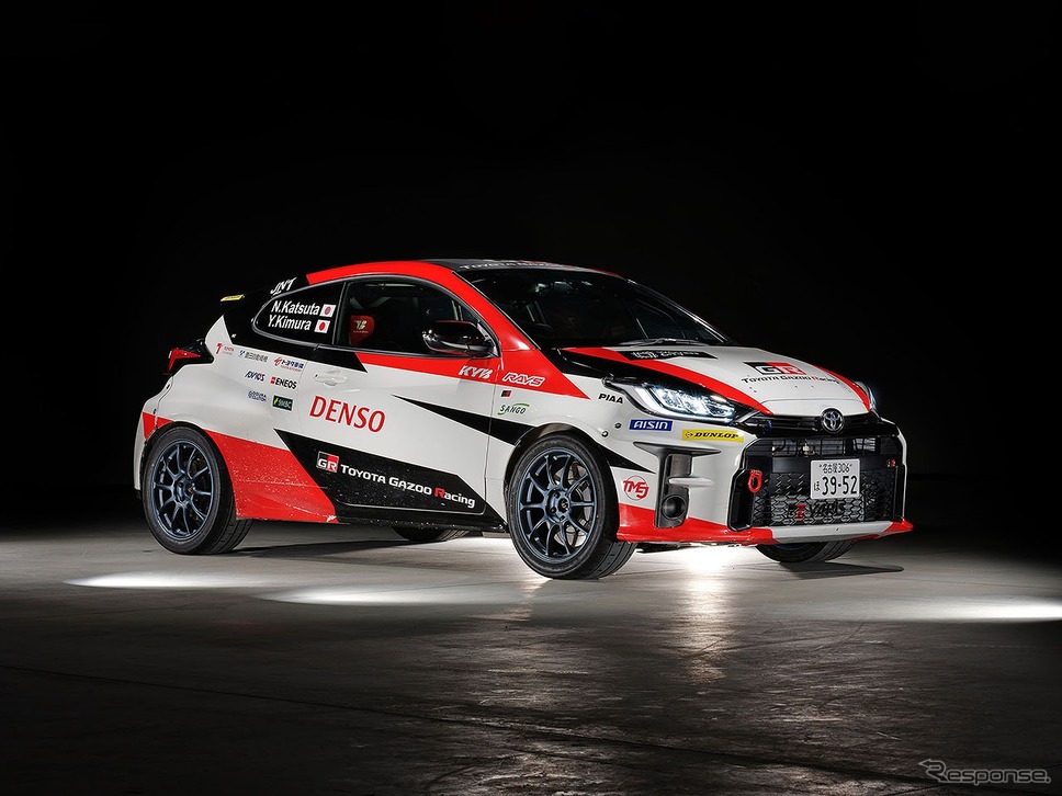 2021年参戦車両( GR YARIS GR4 Rally )《画像提供 トヨタ自動車》