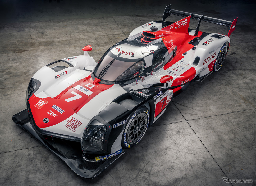 トヨタのハイパーカークラス参戦車「GR010 HYBRID」。《写真提供 TOYOTA》