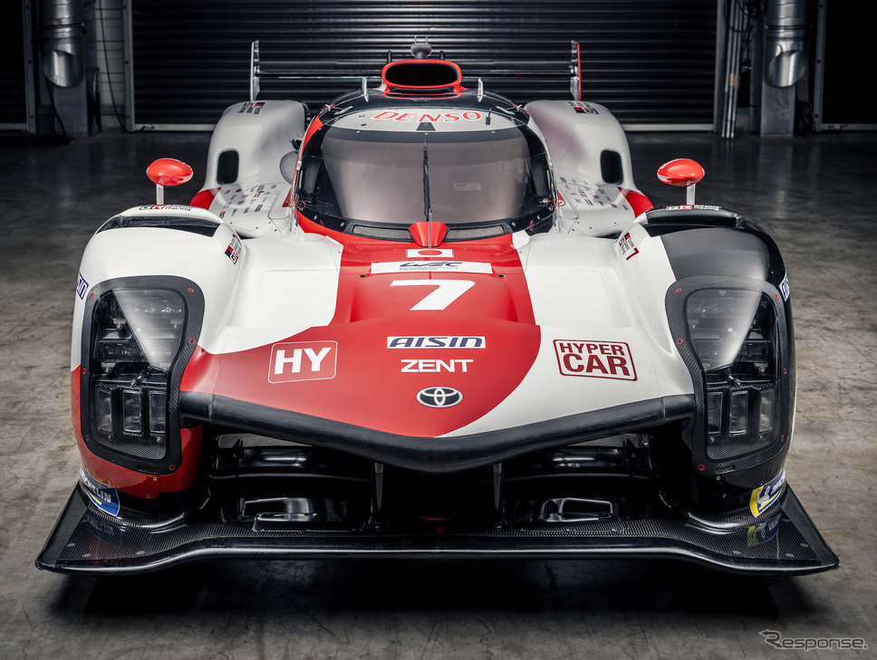 トヨタのハイパーカークラス参戦車「GR010 HYBRID」。《写真提供 TOYOTA》